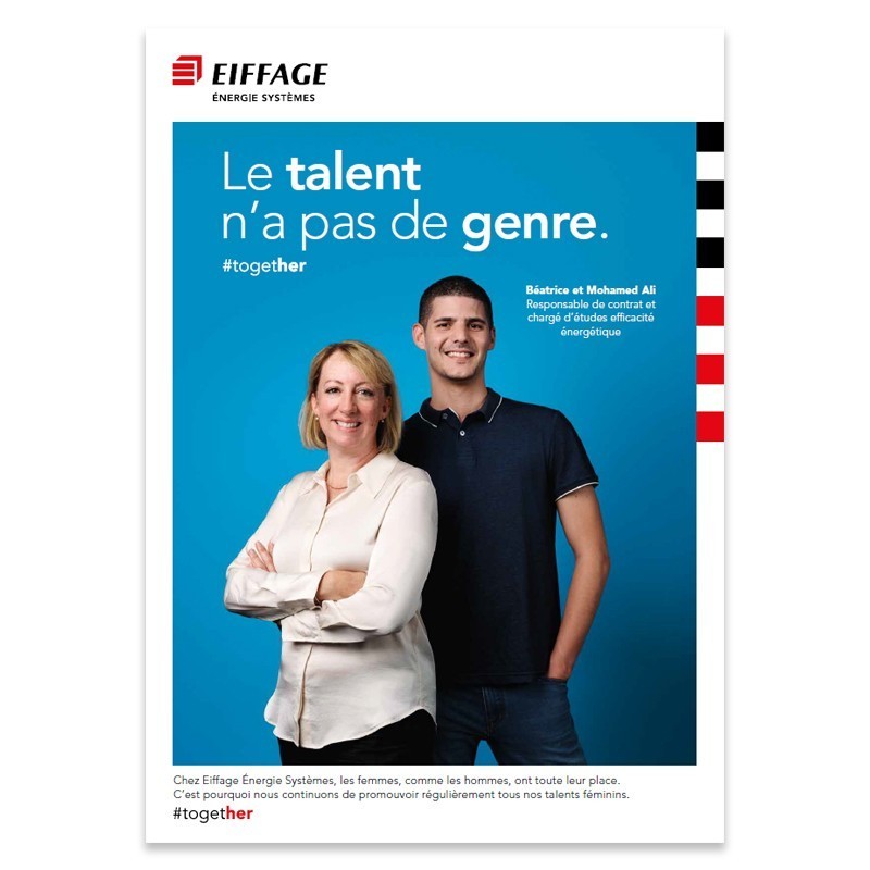 Affiches A3  campagne together EES [Lot de 5 pièces]