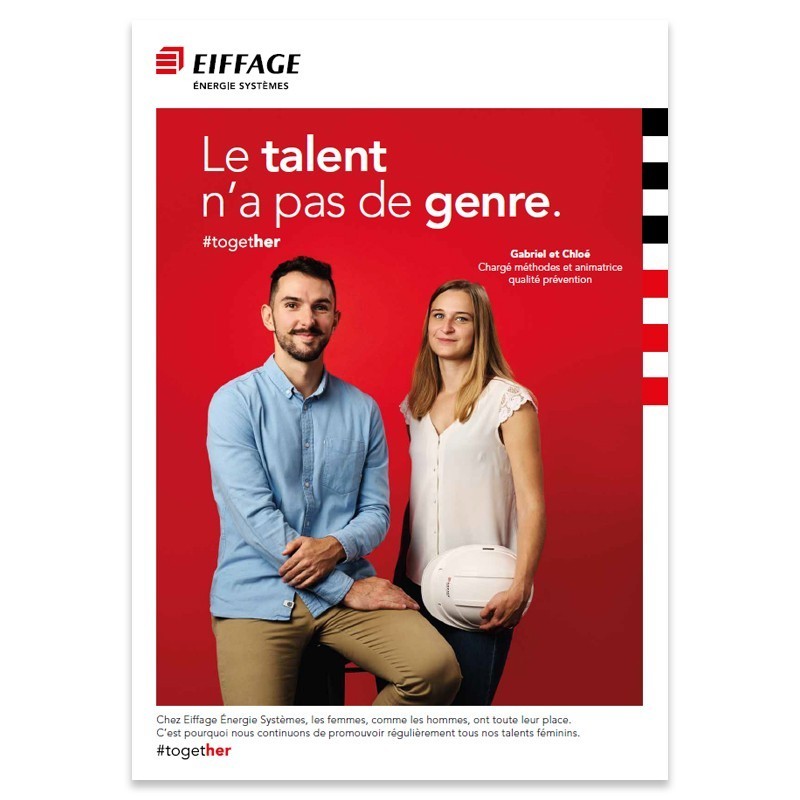 Affiches A3  campagne together EES [Lot de 5 pièces]