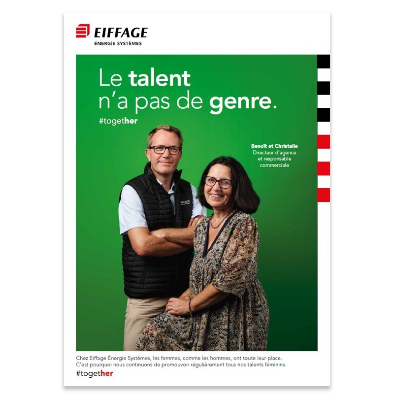 Affiches A3  campagne together EES [Lot de 5 pièces]