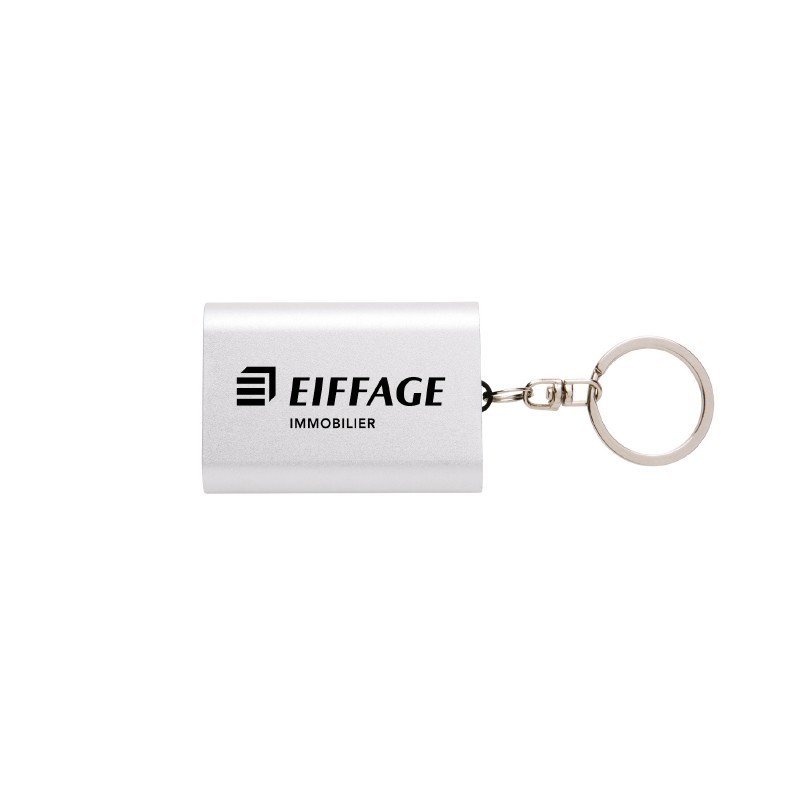 Batterie Porte-clés avec power bank intégré 1000 mAh logo EI
