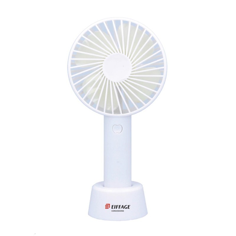 Mini Ventilateur portable  blanc Eiffage Concessions