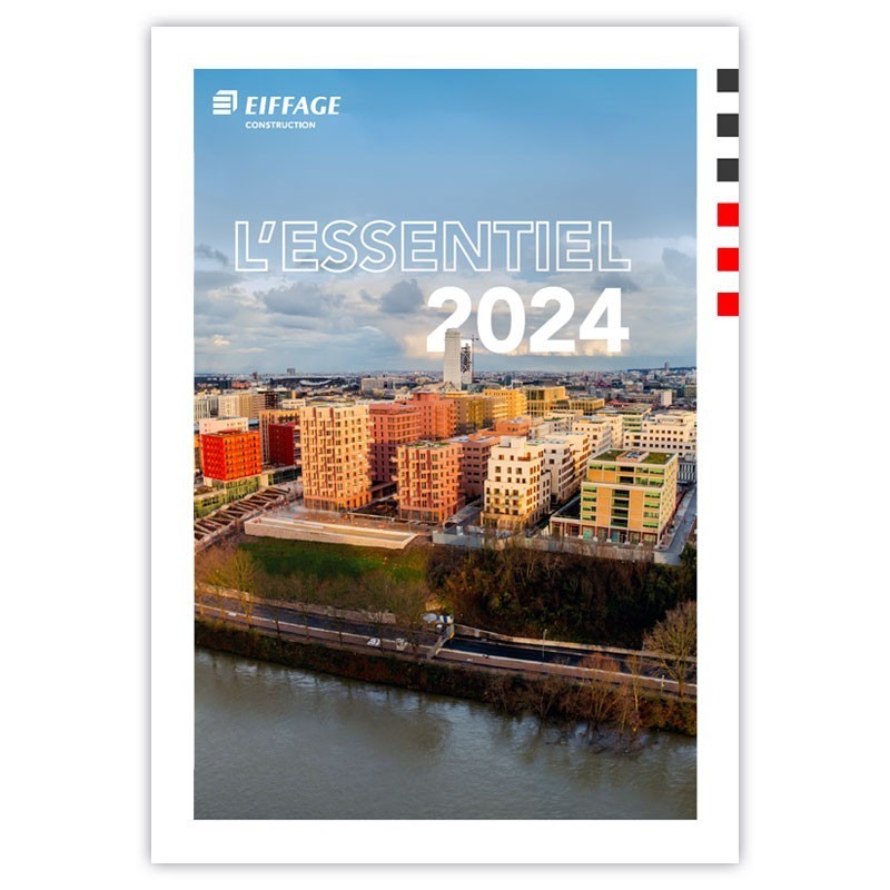 L'essentiel 2024  Eiffage Construction - Version  FRANCAISE. [Lot de 10 pièces]
