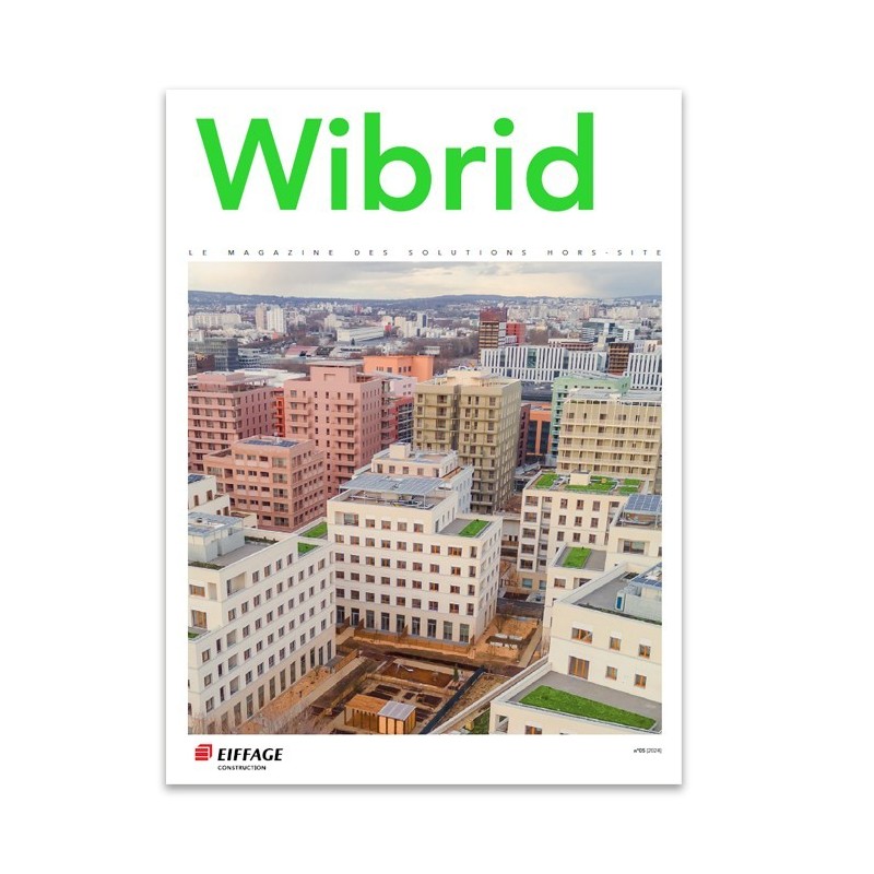 Magazine Wibrid, le magazine des solutions industrialisées Eiffage Construction [Lot de 5 pièces]