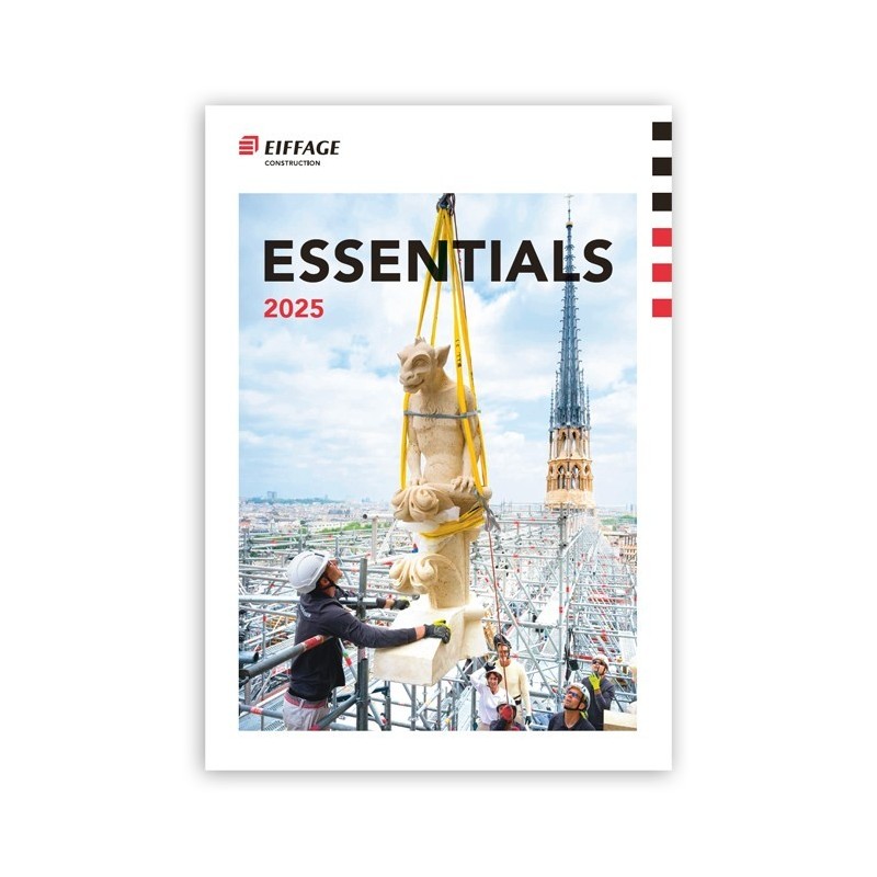 L'essentiel 2025  Eiffage Construction - Version ANGLAIS. [Lot de 25 pièces]