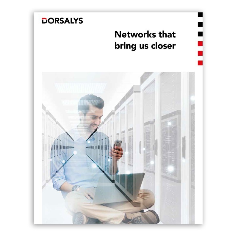 Plaquette Dorsalys  - Axe Datacenter. GB (anglais). [Lot de 25 pièces]