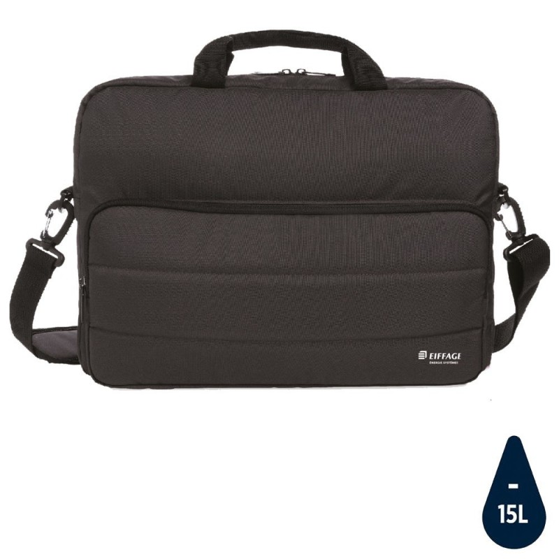 Sacoche ordinateur 15,6" Impact en rPET AWARE™ - noir EES