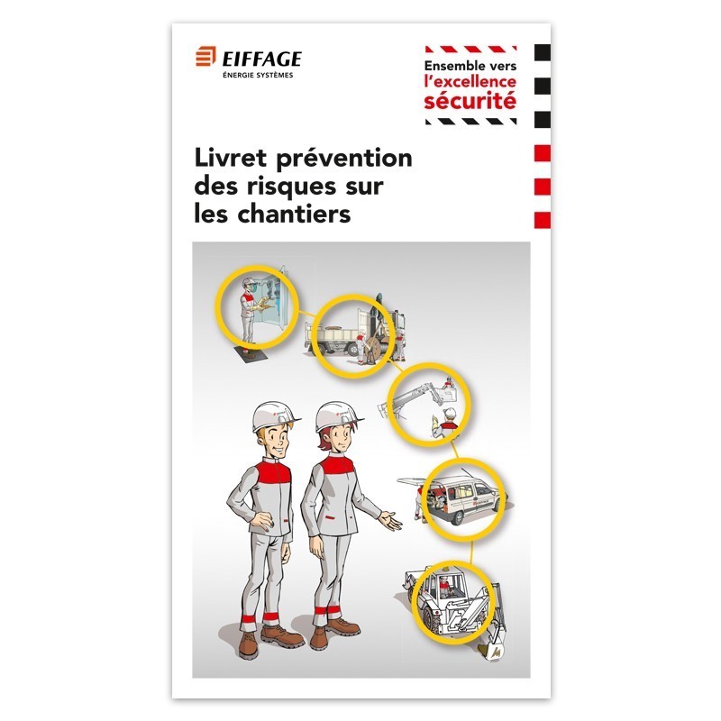 Livret prévention des risques sur les chantiers EES [Lot de 20 pièces]