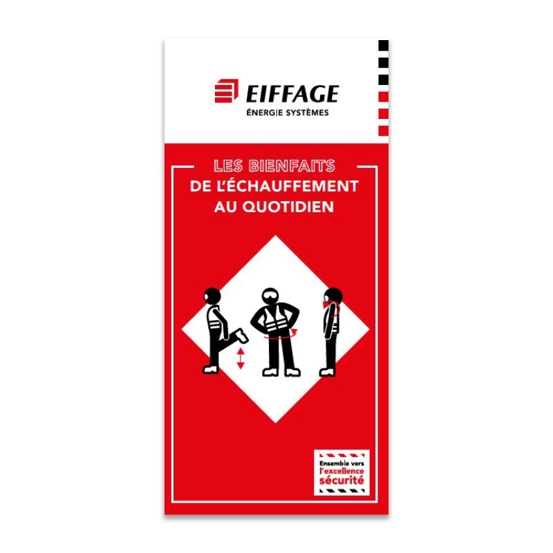 Flyer Echauffement au quotidien EES. [Lot de 100 pièces]