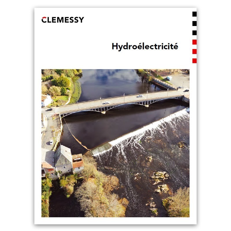 Plaquette Clemessy - Hydroélectricité [Lot de 25 pièces]