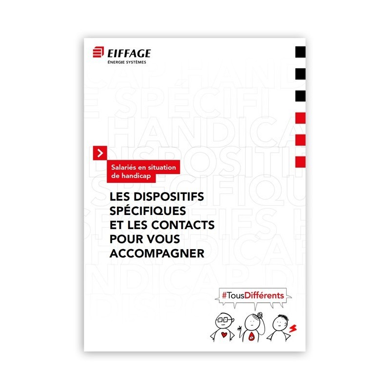 Brochure A5, 8 pages - Collaborateurs en situation de handicap  EES [Lot de 25 pièces]