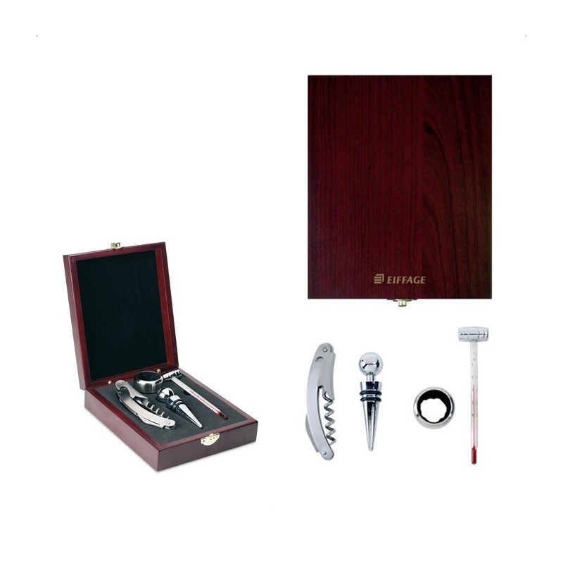 Coffret Set de vin Eiffage [Lot de 5 pièces]
