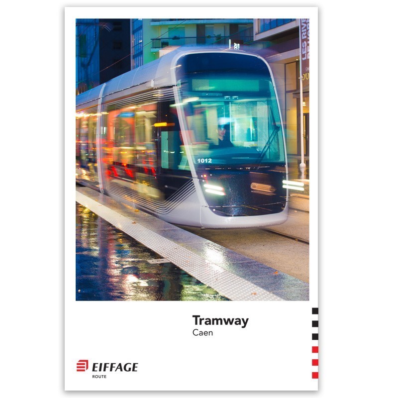 Posters Eiffage Route lot de 7 affiches Assorties