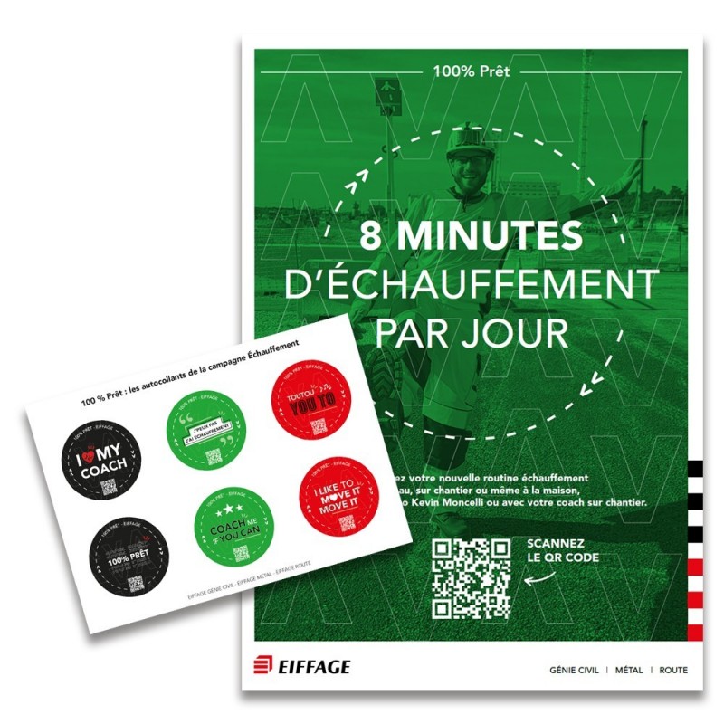 Kit de communication  "campagne échauffement - 100% prêt"