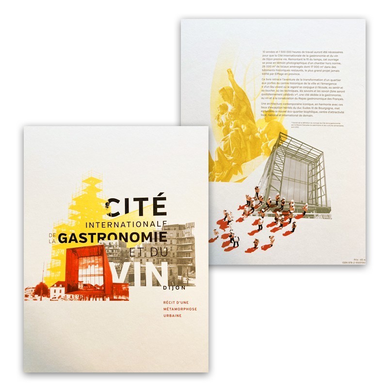 Livre Cité Internationale de la Gastronomie et du Vin WARNING 1 seul ex par commande