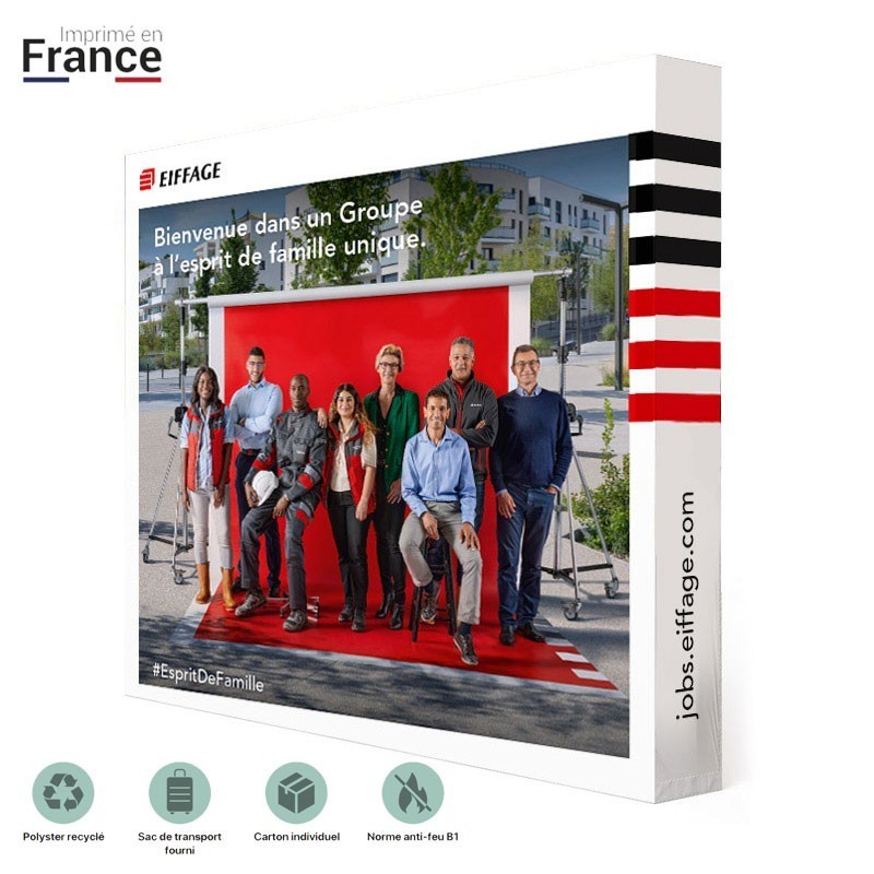 Stand Parapluie 3 M  marque Employeur Eiffage V2
