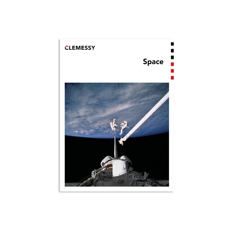 Plaquette Clemessy Space GB (Anglais) [Lot de 25 pièces]