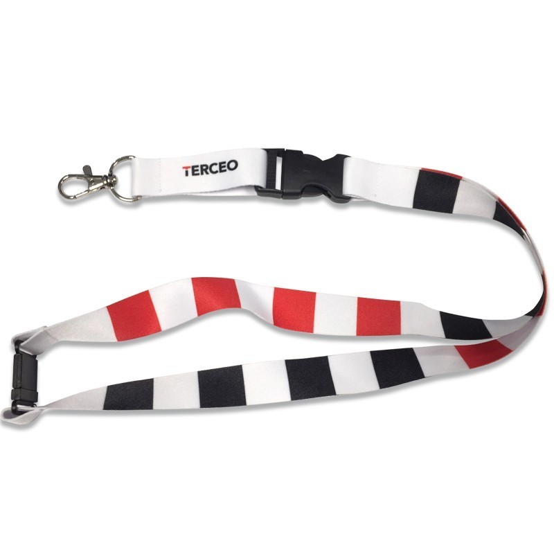 Tour de cou + attache sécurité TERCEO [Lot de 20 pièces]