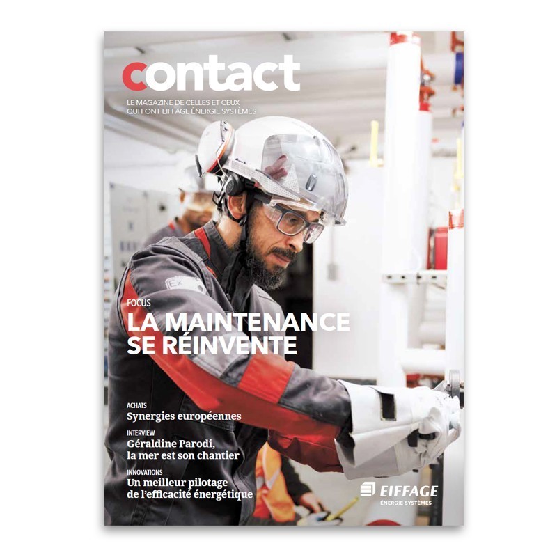 "CONTACT" : Le Magazine de tous ceux qui font Eiffage Énergie Systèmes  N°134 [Lot de 25 pièces]