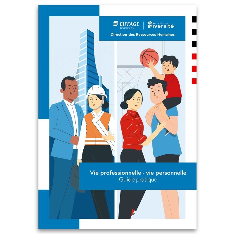 Guide pratique Temps de vie Eiffage Construction [Lot de 5 pièces]