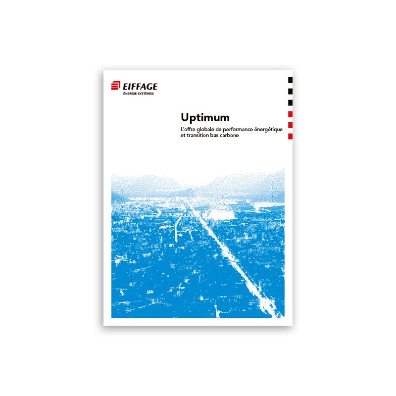Plaquette Uptimum Eiffage Energie Systèmes FR [Lot de 25 pièces]
