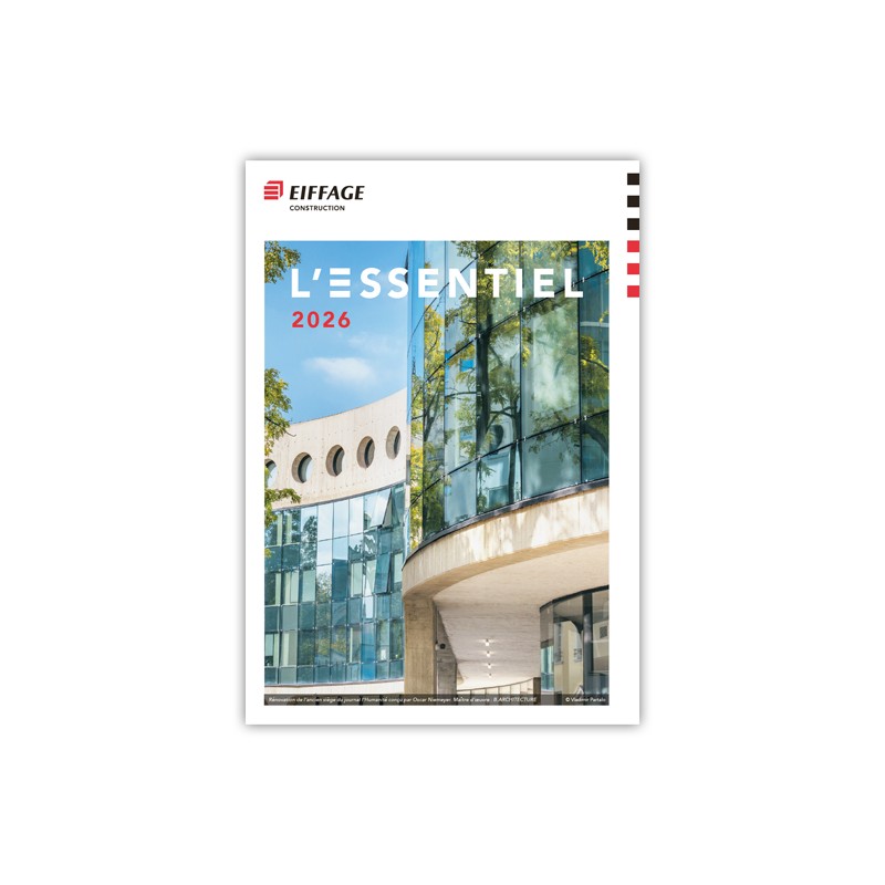 L'essentiel 2026  Eiffage Construction  - Version  FRANCAISE [Lot de 25 pièces]